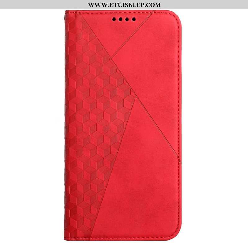 Etui Na Telefon do Samsung Galaxy S22 5G Etui Folio Styl Skóry O Fakturze Diamentu